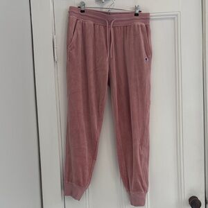 Champion Women’s Dusty Pink Sweatpants size L